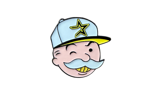 Houston Astros Monopoly Enamel Pin