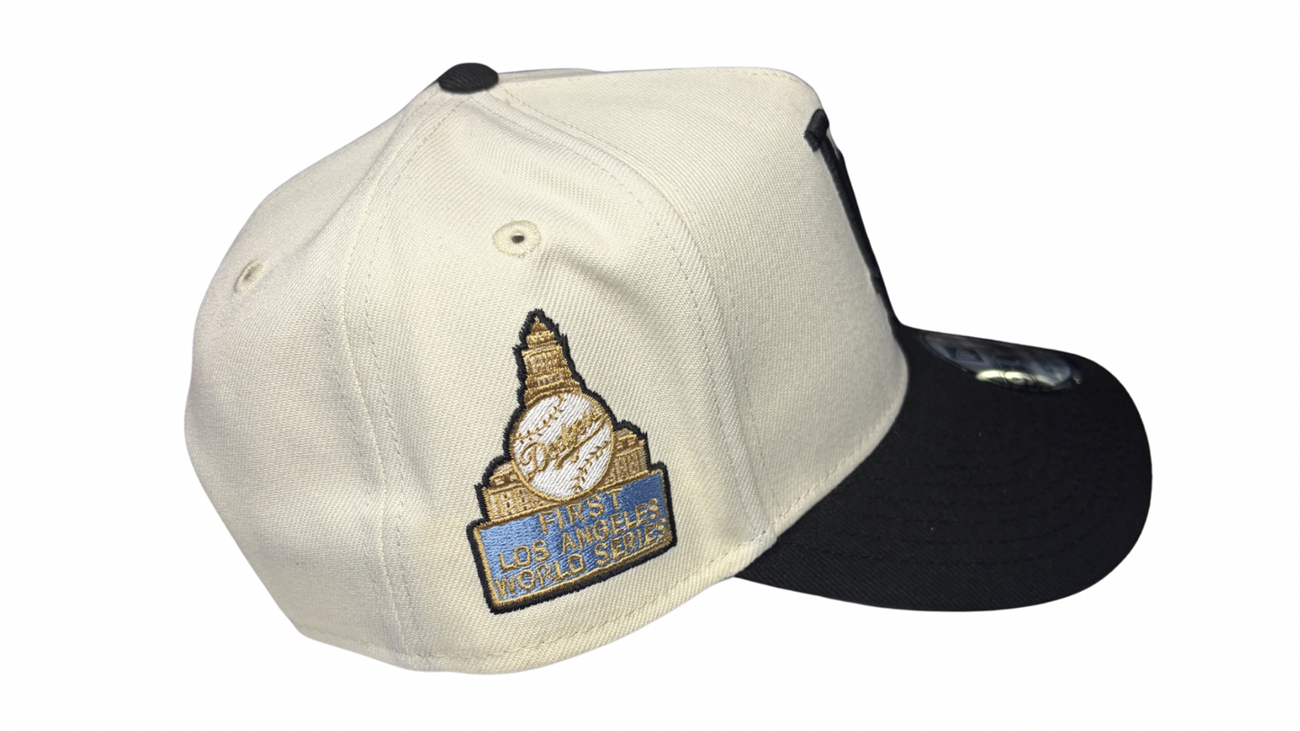 New Era LA Dodgers 2 Tone World Series Side Patch 9FORTY A-Frame Snapback