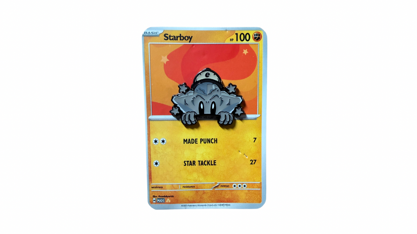 Starboy Geodude Peeker Hat Pin