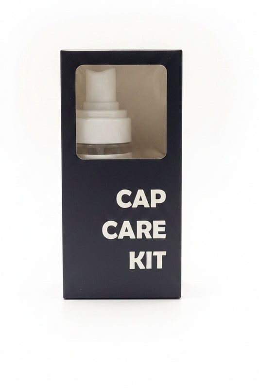 Premium Hat Cleaning Kit – Cap Cleaner Spray & Soft Brush for Fitted Hats