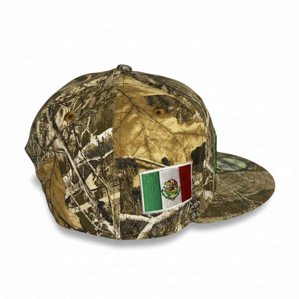 New Era Mexico Real Tree 9FIFTY Fitted Hat