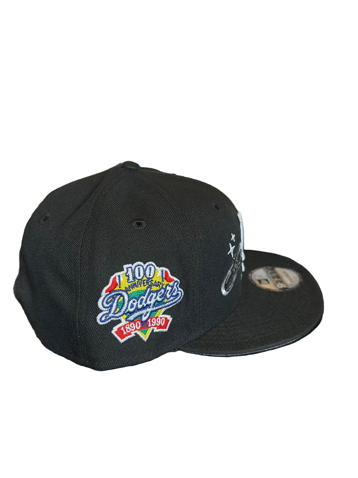 New Era Los Angeles Dodgers Chain Link 100th Anniversary Side Patch 9FIFTY Snapback