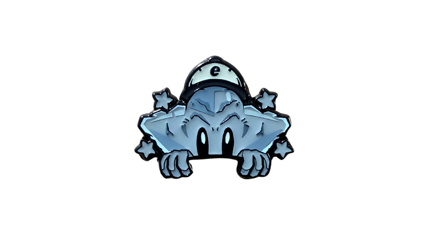 Starboy Geodude Peeker Hat Pin