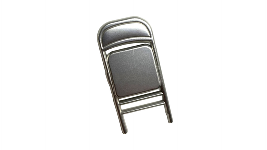 Steel Chair Enamel Pin