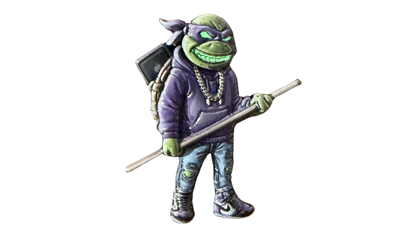 TMNT Donnie Dripping 3D Enamel Pin