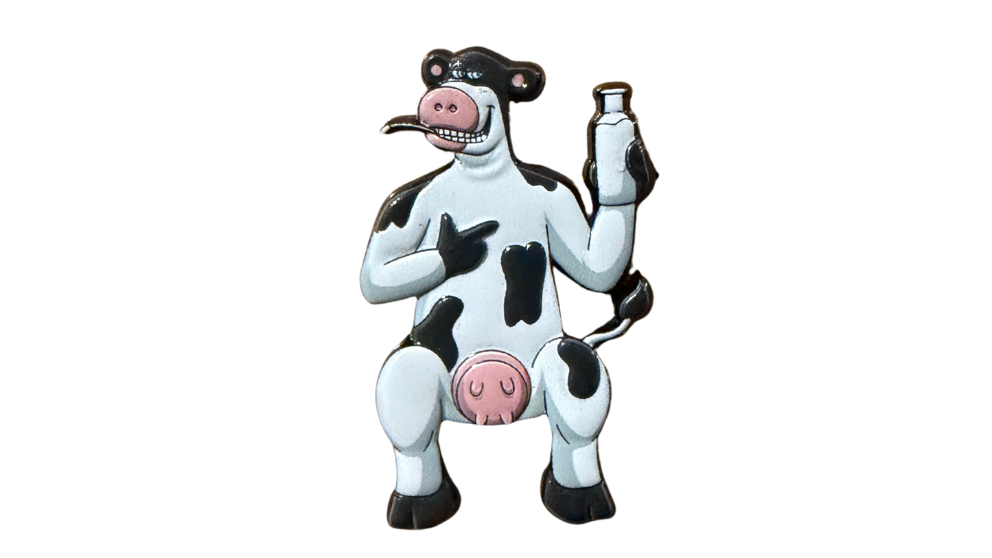 Otis From BarnYard Enamel Pin