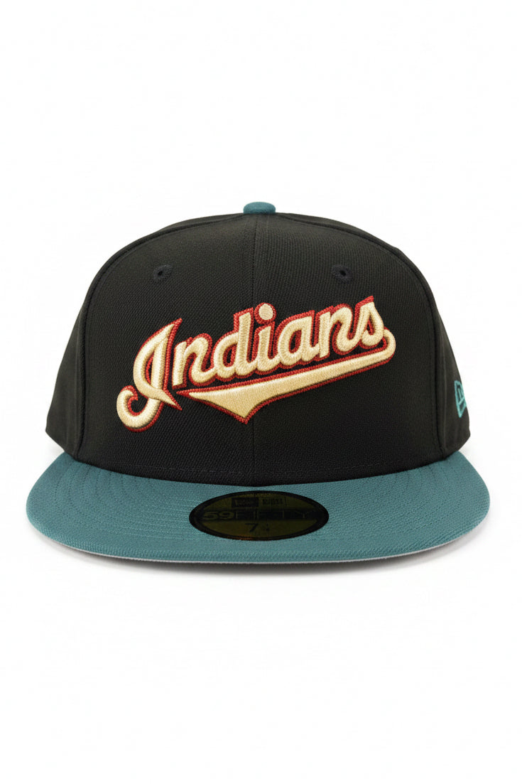 New Era Cleveland Indians Inaugural Season Side Patch 59FIFTY Fitted Hat