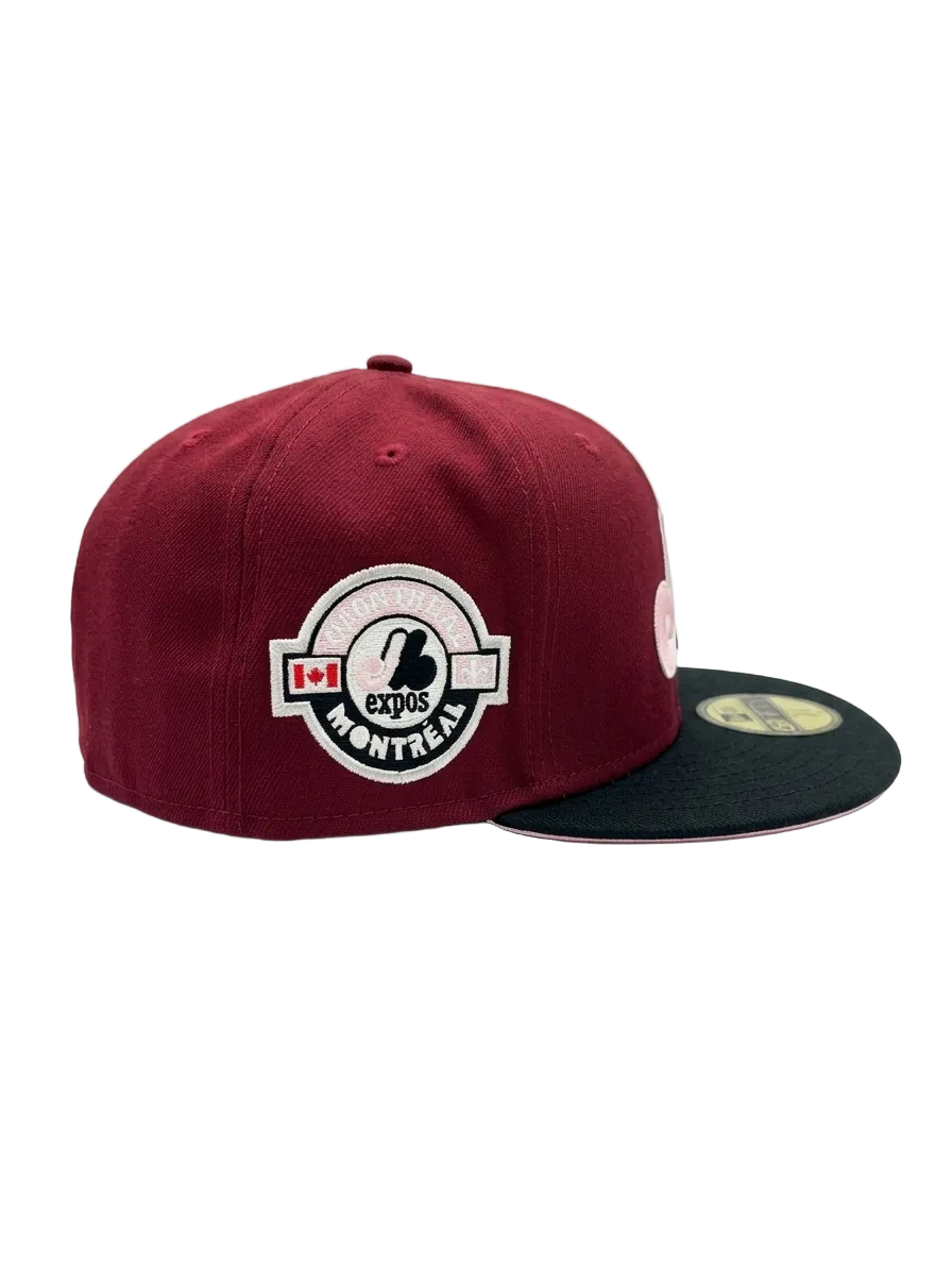 New Era Montreal Expos 59FIFTY Side Patch 2 Tone Fitted Hat