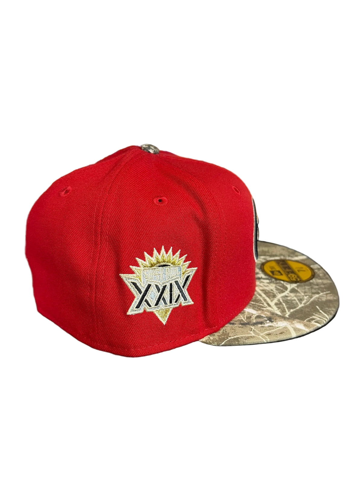 New Era San Francisco 49ers Super Bowl XXIX Side Patch 59FIFTY Real Tree Fitted Hat