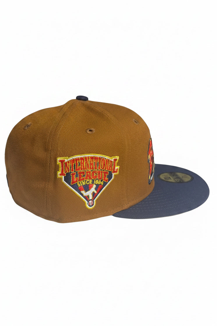 New Era Buffalo Bisons 59FIFTY Side Patch 2 Tone Fitted Hat