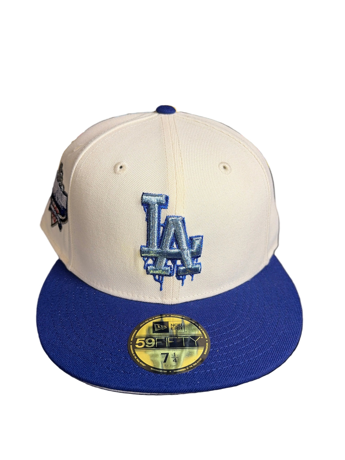 New Era Los Angeles Dodgers Bleed Blue 40th Anniversary Side Patch 59FIFTY Fitted Hat