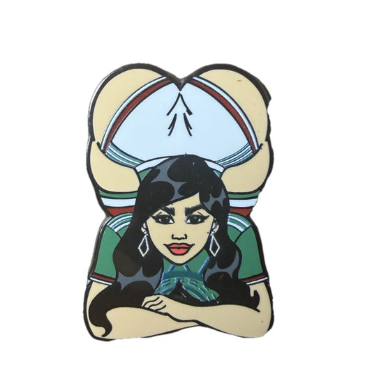 Mexican Babe 2.0 Enamel Pin