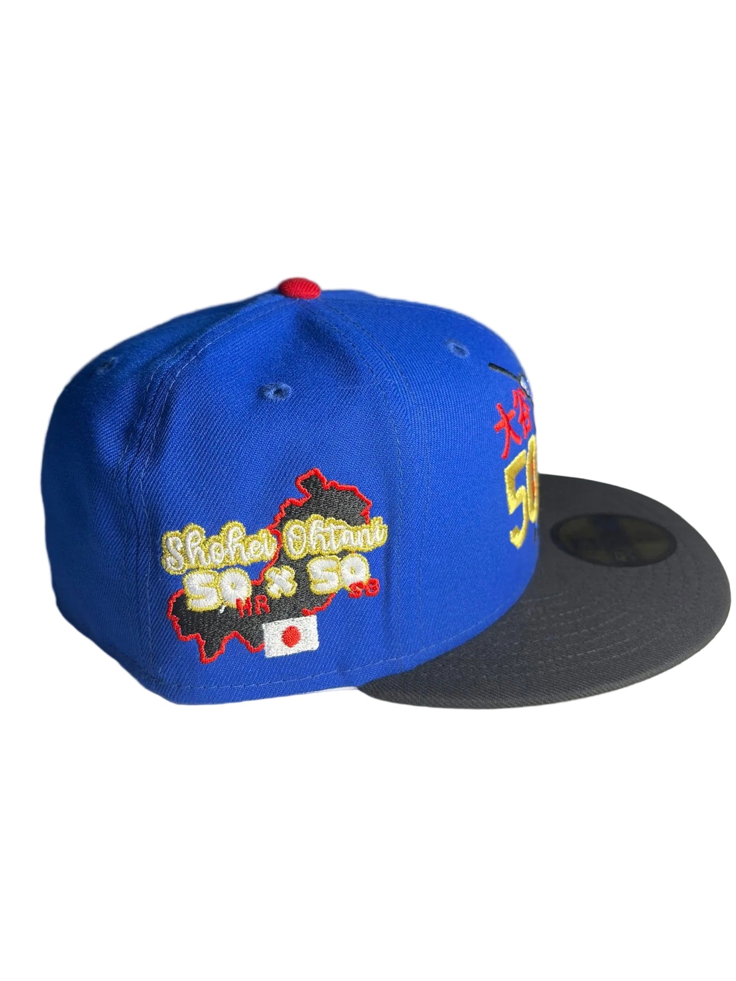 New Era Los Angeles Dodgers Othani 50/50 Season Metallic 2 Tone 59FIFTY Hat