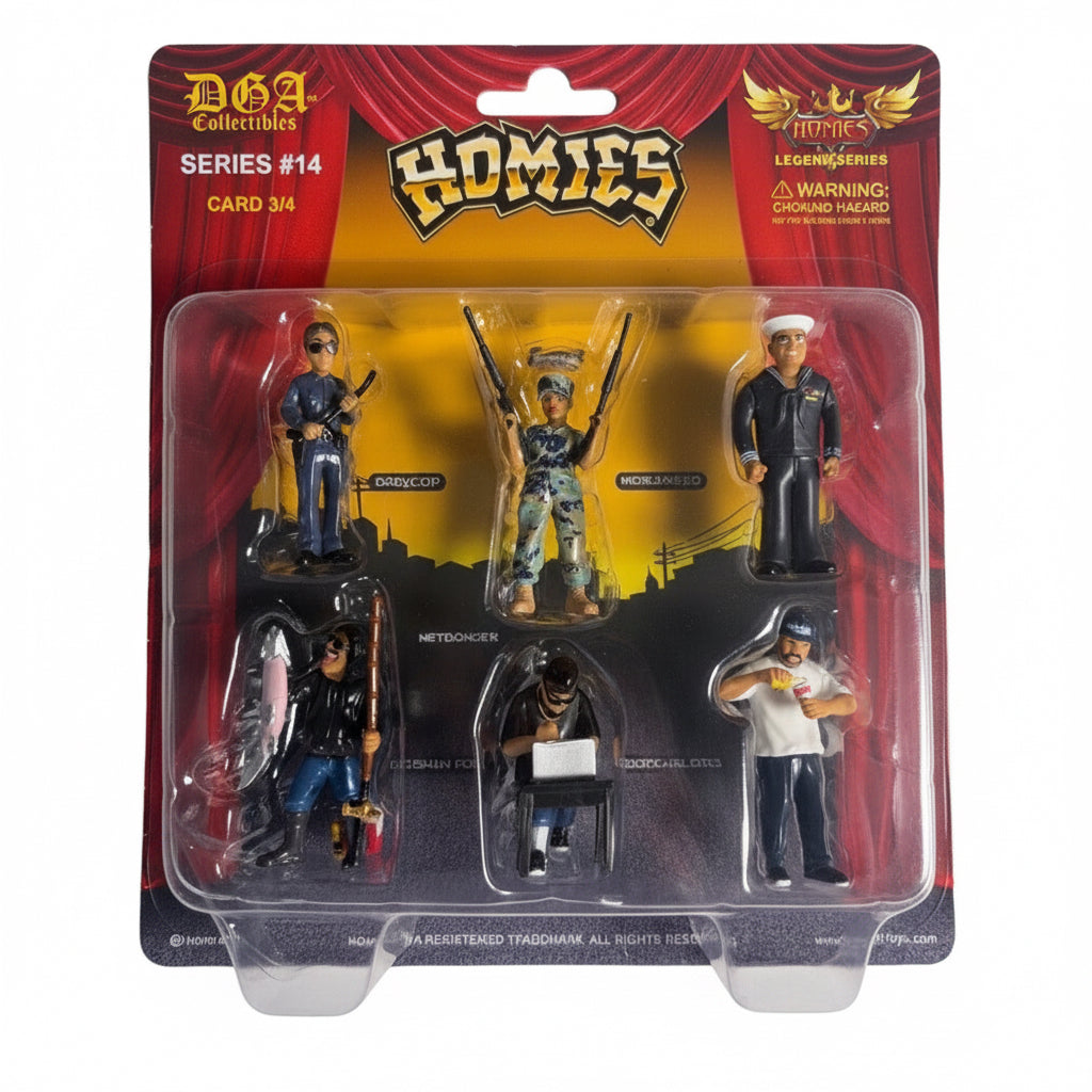 DGA Collectibles Homies Figurines Series 14 Lot