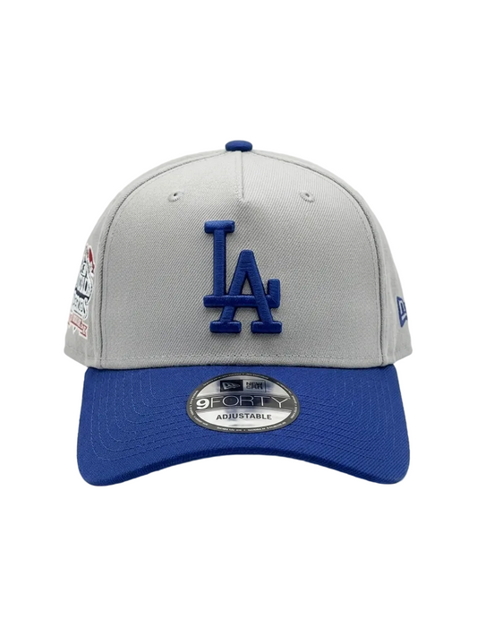 New Era LA Dodgers 2 Tone 2025 World Series Side Patch 9FORTY A-Frame Snapback