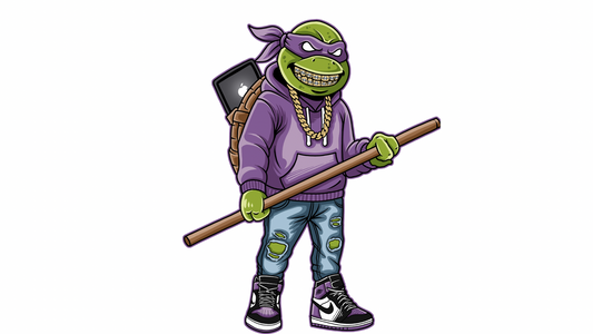 TMNT Donnie Dripping 3D Enamel Pin