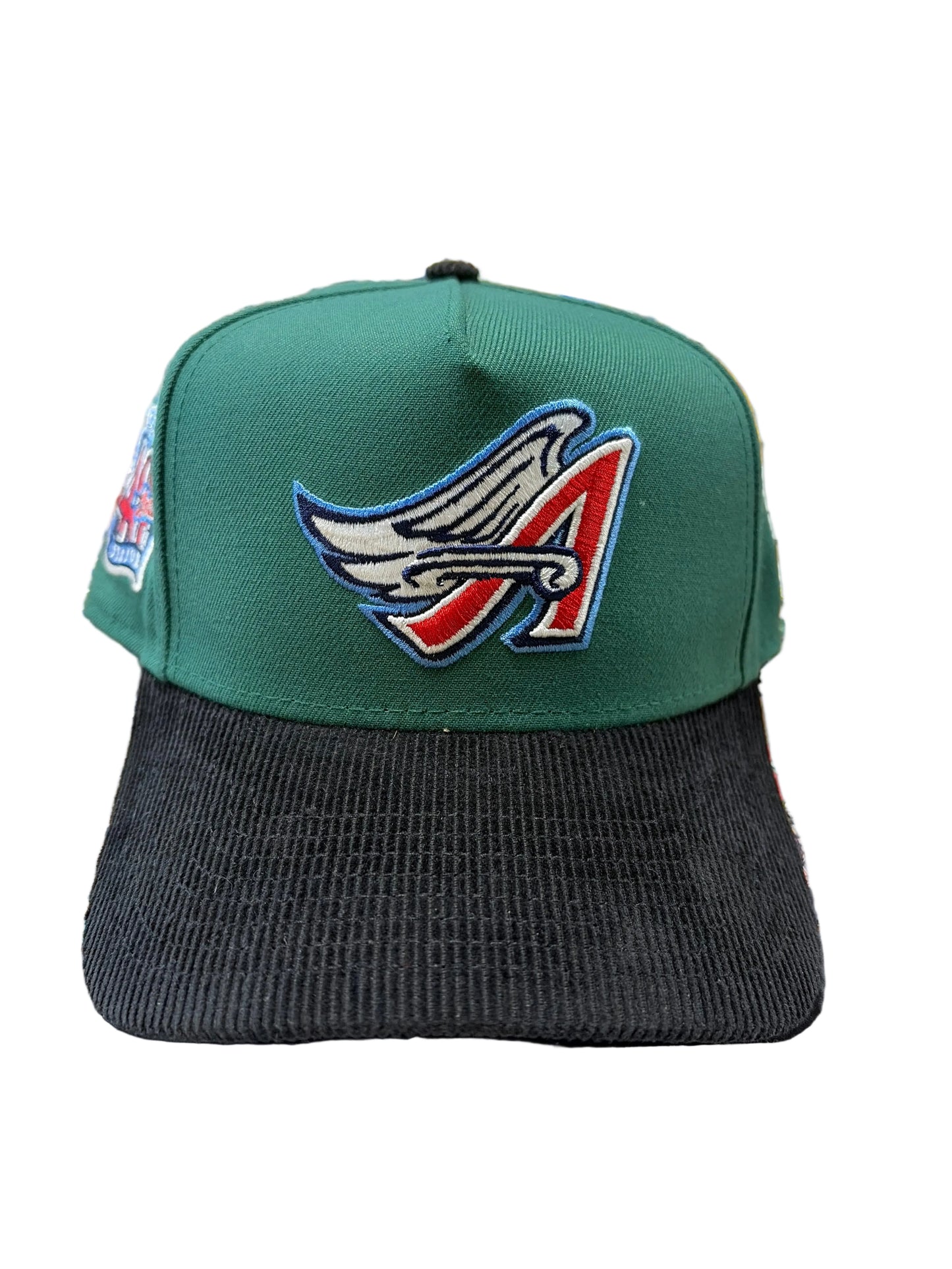 New Era Anaheim Angels 40th Seasons Side Patch 9FORTY A-Frame Snapback Hat