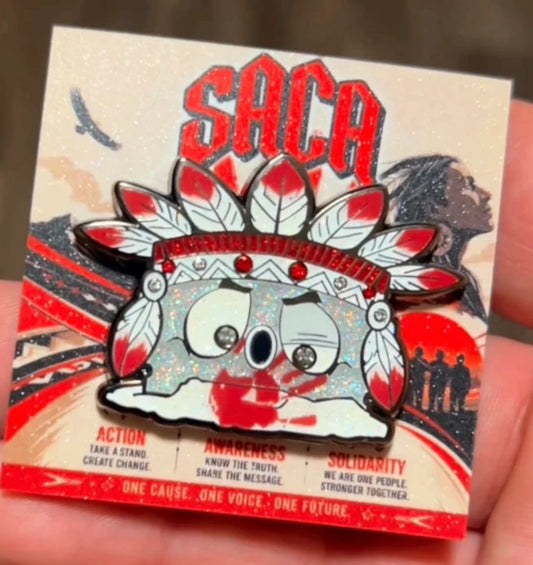 Native Saca Hat Pin