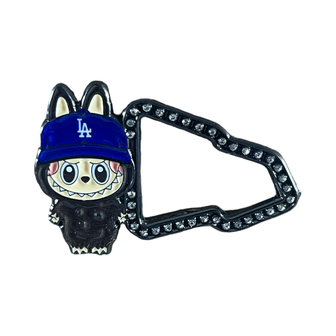 Labubu LA Dodgers New Era Frame Hat Pin