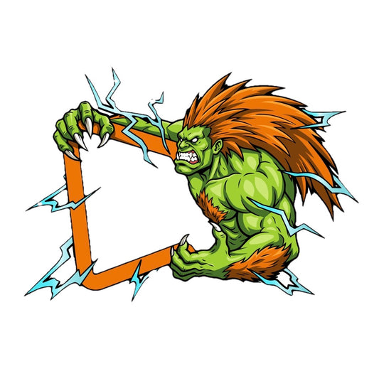 Street Fighter Blanka New Era Frame Hat Pin