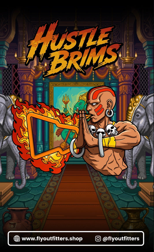 Street Fighter Dhalsim New Era Frame Hat Pin