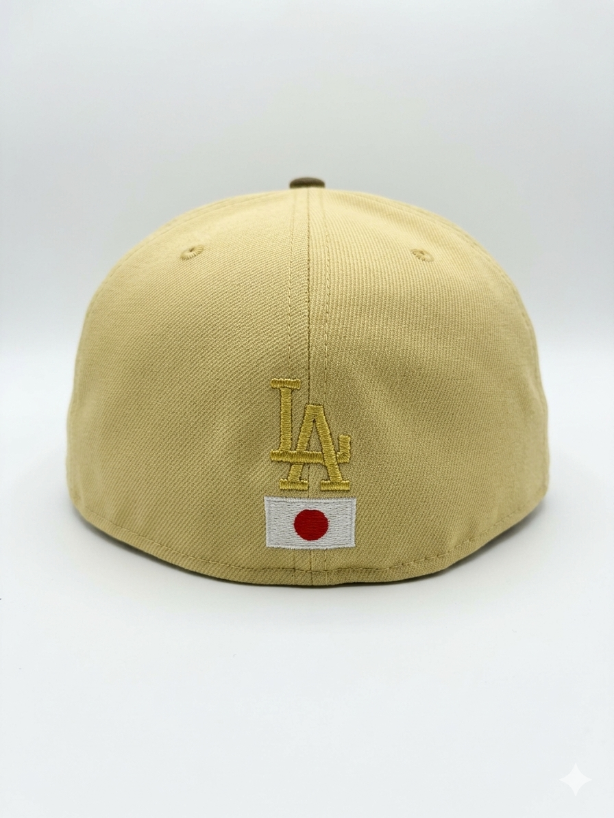 New Era Los Angeles Dodgers Shohei Ohtani 50/50 Vegas Camo Two Tone Edition 59FIFTY Fitted Hat.