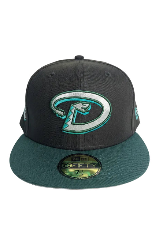 New Era Arizona Diamondbacks 20th Anniversary Side Patch 2 Tone 59FIFTY Fitted Hat
