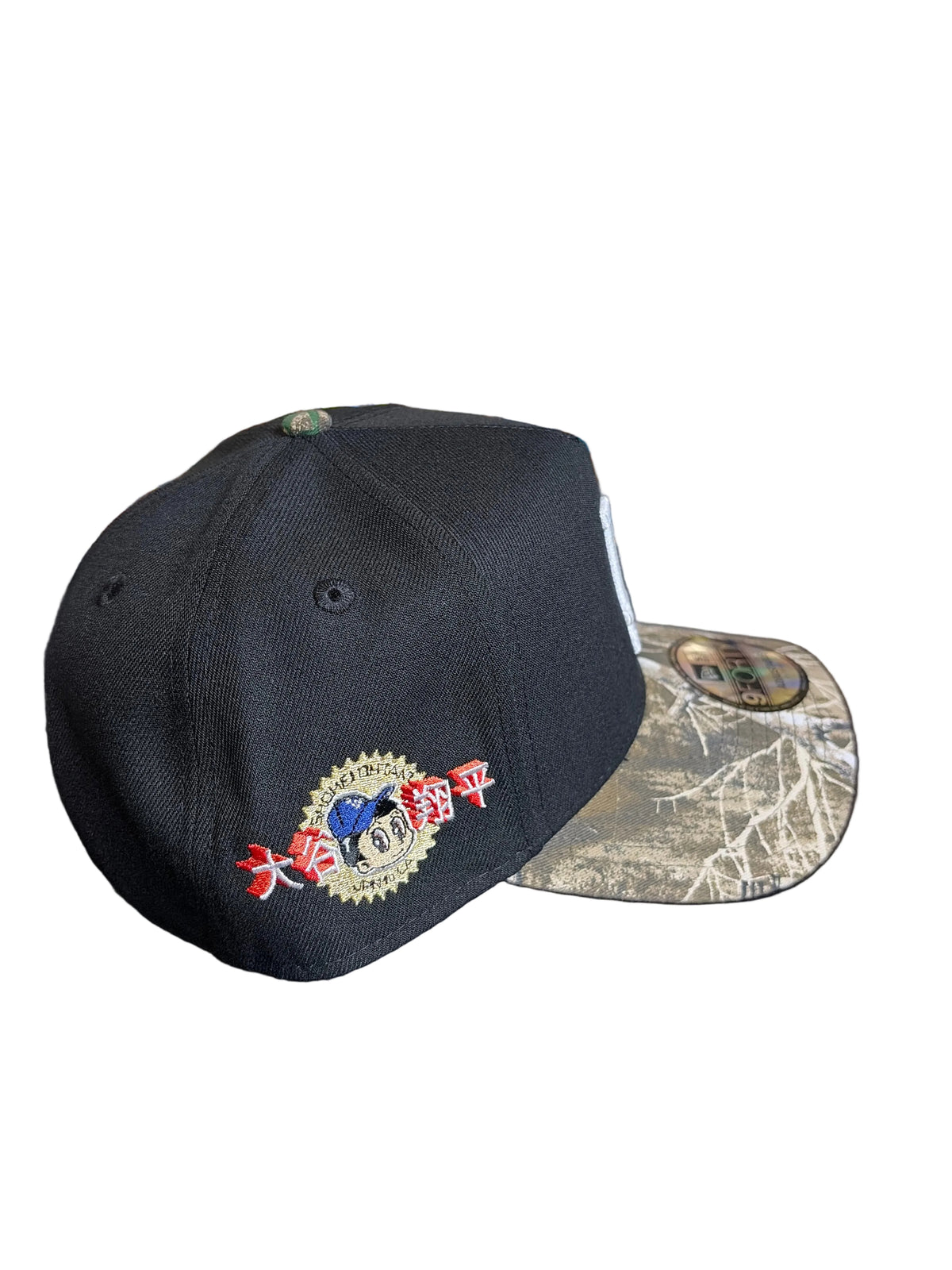 New Era Los Angeles Dodgers 9FORTY Real Tree Visor A-Frame SnapBack
