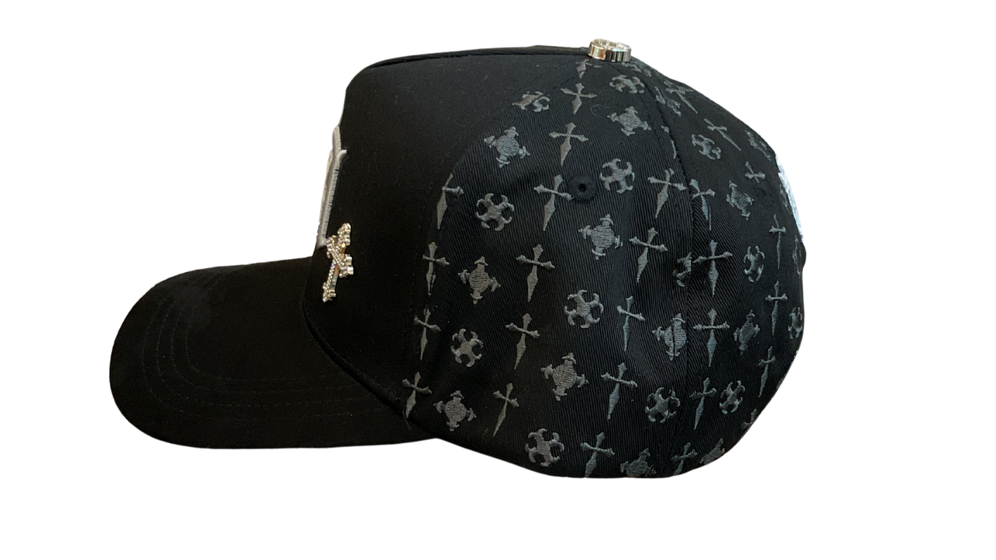 Bigg Boss LA Cross Bling Adjustable Snapback