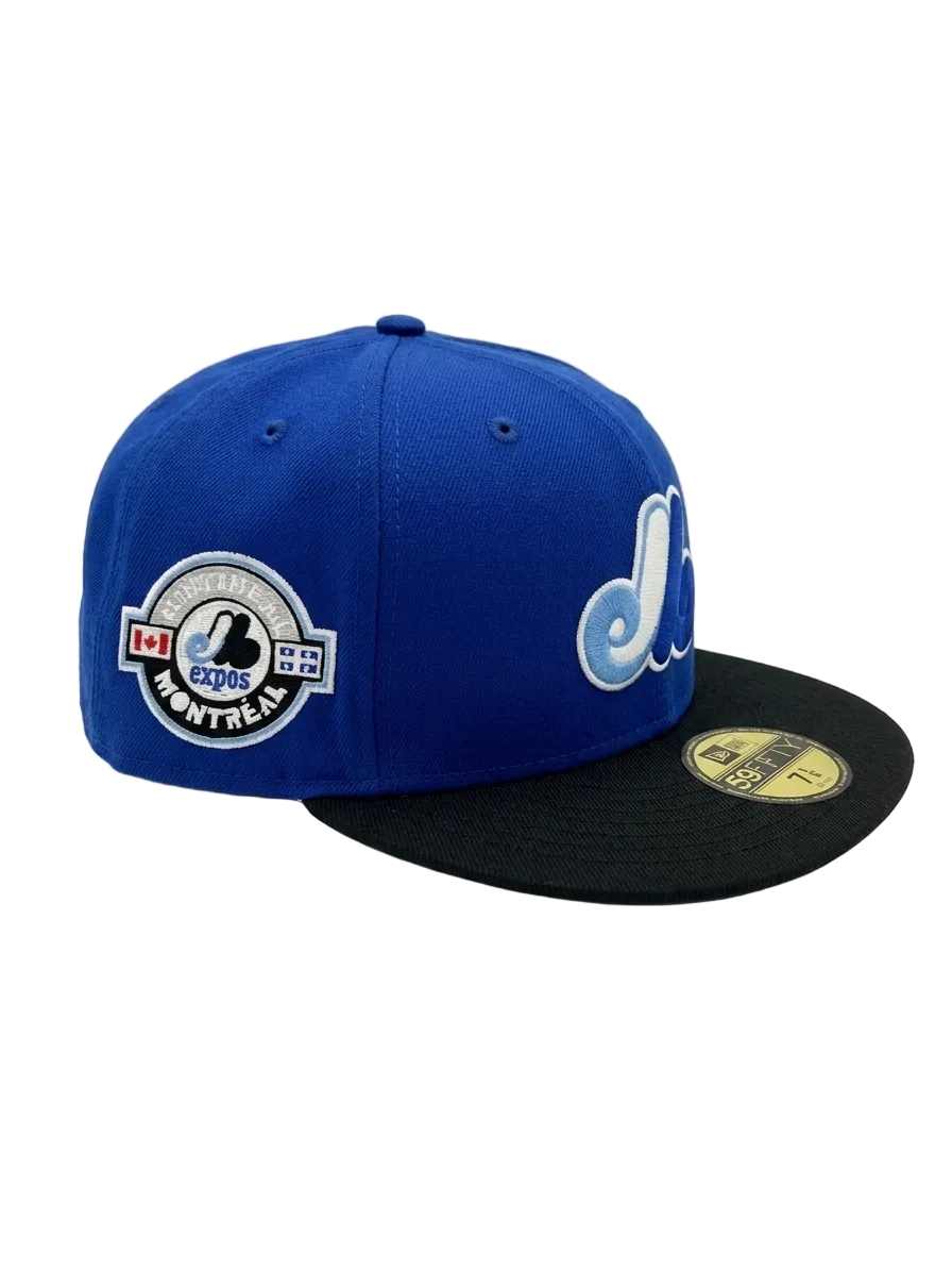 New Era Montreal Expos 59FIFTY Side Patch 2 Tone Fitted Hat