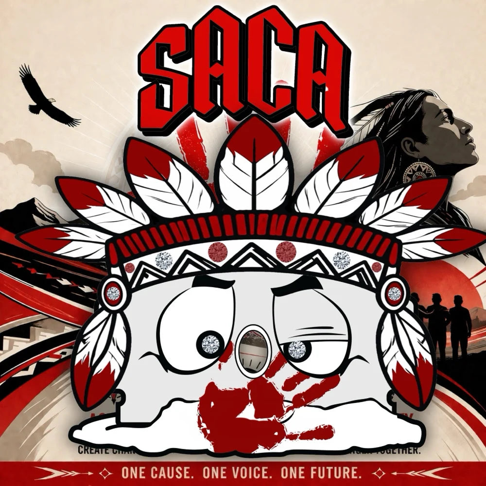 Native Saca Hat Pin