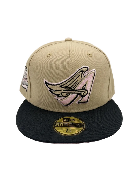 New Era Anaheim Angels 40th Anniversary Side Patch 2 Tone 59FIFTY  Fitted Hat