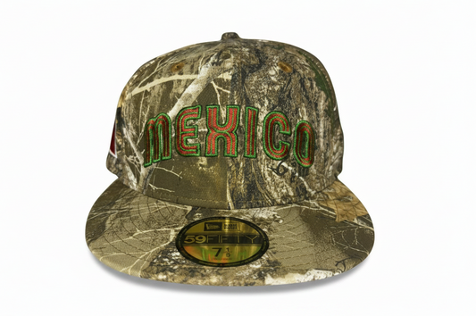 New Era Mexico Real Tree 9FIFTY Fitted Hat