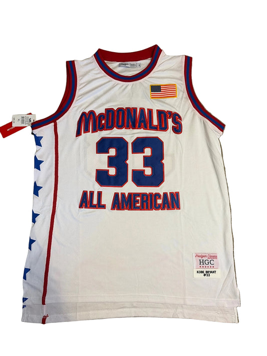 Headgear Classics Kobe Bryant McDonald’s All American #33 Jersey