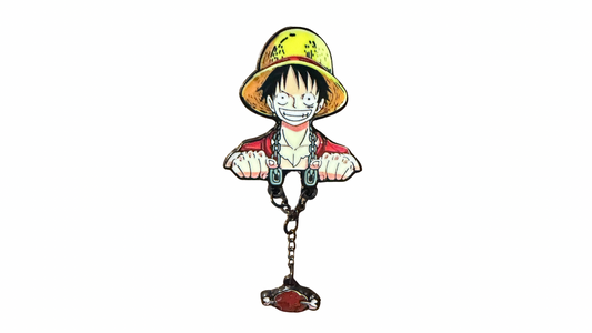 Luffy Peeker Enamel Pin