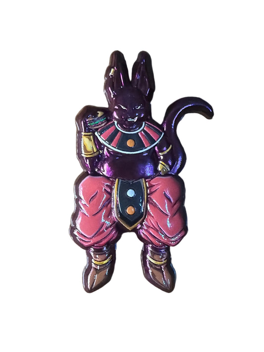 Beerus "Burger Break" Enamel Pin