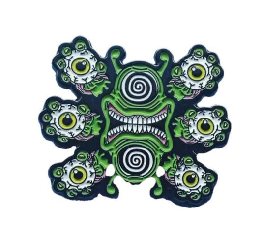 Subtronics Cyclops Alien Enamel Pin