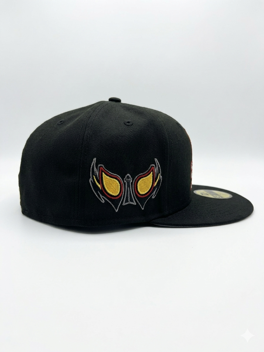 New Era Reading Fightin Phils Luchadores Black Copper Edition 59FIFTY Fitted Hat