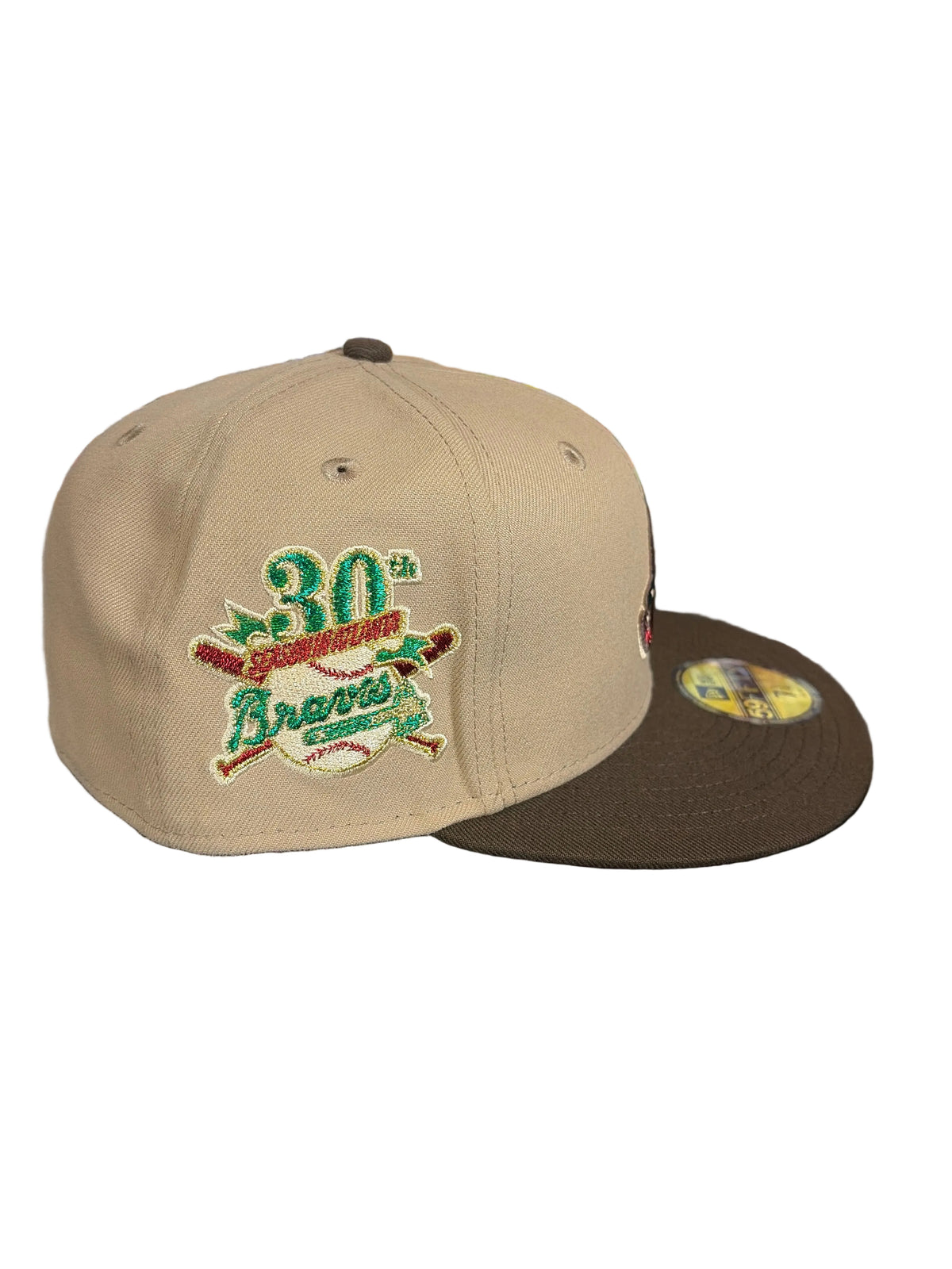 New Era Atlanta Braves 30th Anniversary Side Patch 59FIFTY Fitted Hat