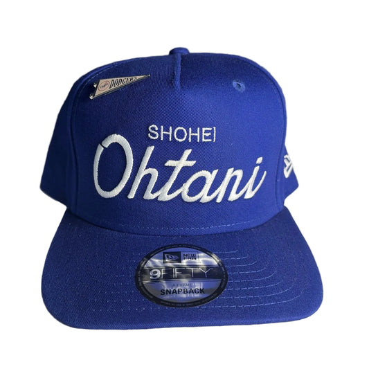 New Era LA Dodgers Shohei Ohtani Pin 9FIFTY Snapback Hat