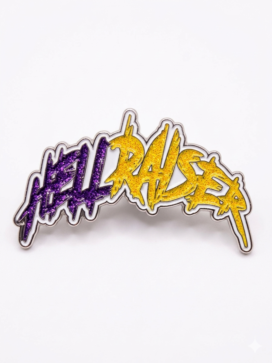 Los Angeles Lakers Hellraiser Enamel Pin