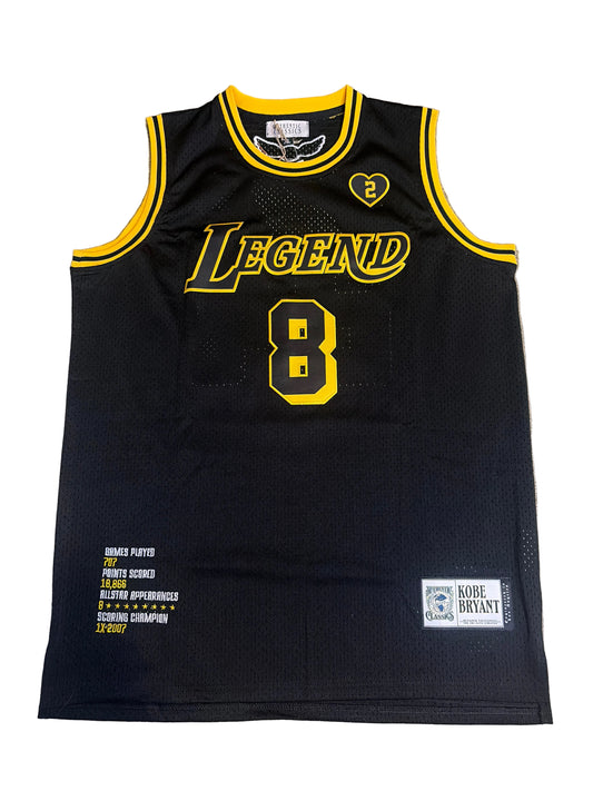 Authentic Classics Legend Mamba #8 & #24 Tribute Basketball Jersey