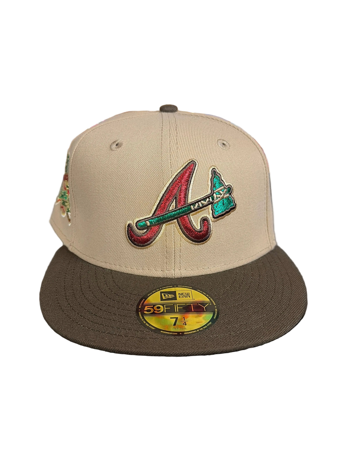 New Era Atlanta Braves 30th Anniversary Side Patch 59FIFTY Fitted Hat