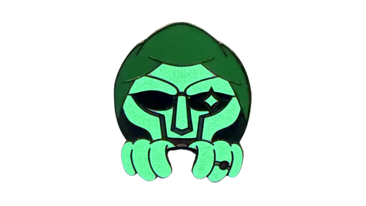 MF Doom Peeker Hat Pin