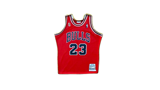 MJ Bulls Jersey Enamel Pin