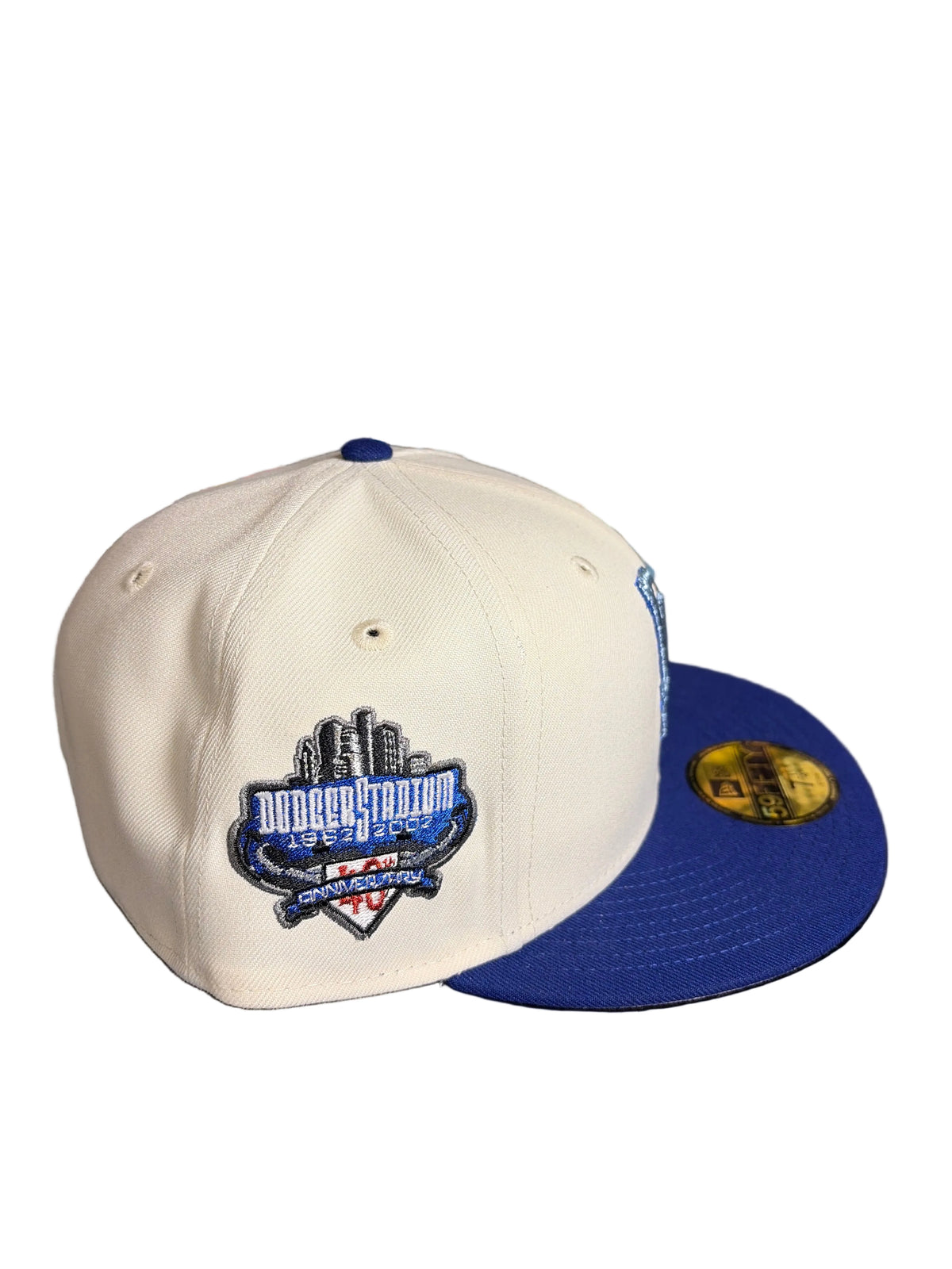 New Era Los Angeles Dodgers Bleed Blue 40th Anniversary Side Patch 59FIFTY Fitted Hat