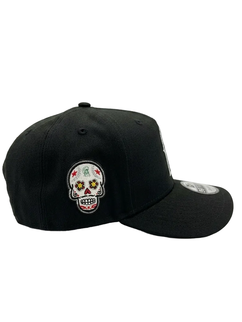 New Era California Angels Sugar Skull Side Patch 9FORTY A-Frame Snapback