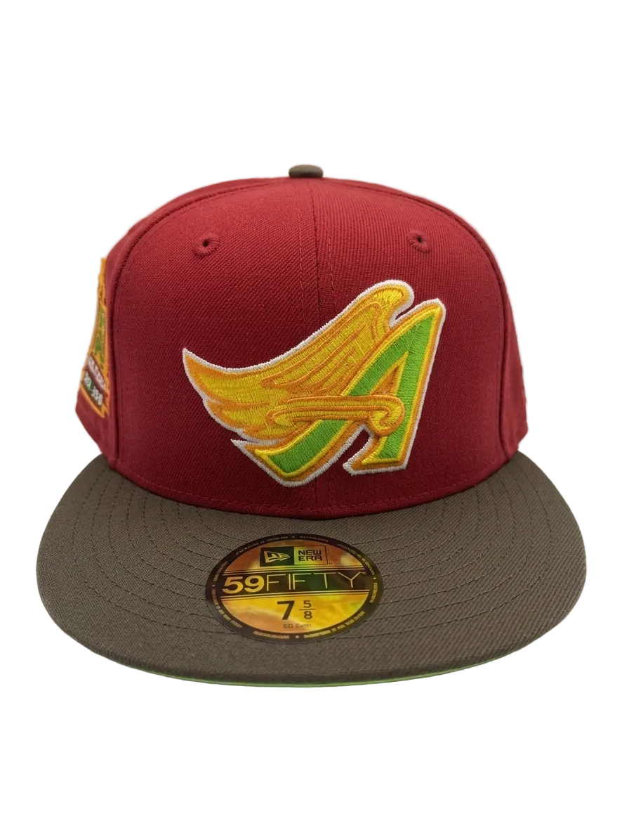 New Era Anaheim Angels 50th Anniversary Side Patch 59FIFTY Fitted Hat