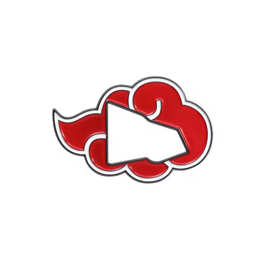 Akatsuki Cloud New Era Frame Hat Pin