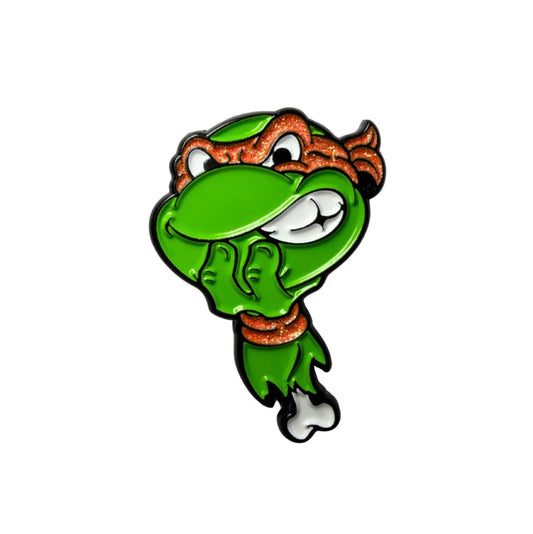 Hold Your Head Up Pin - Michaelangelo